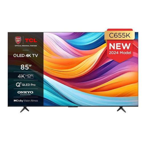 TCL 85C655K 85" QLED Smart Tv-northXsouth Ireland