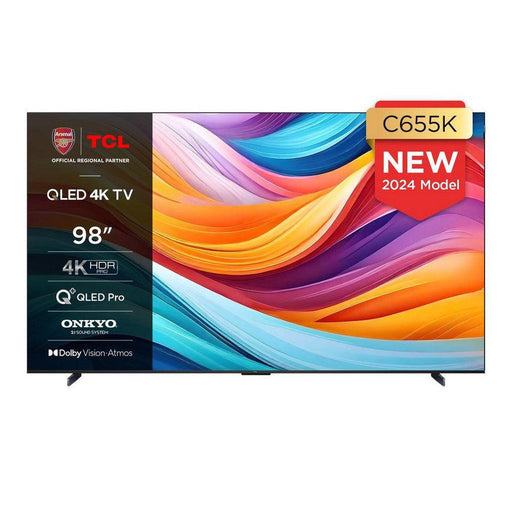 TCL 98C655K 98" 4K QLED HDR Pro Google TV-northXsouth Ireland