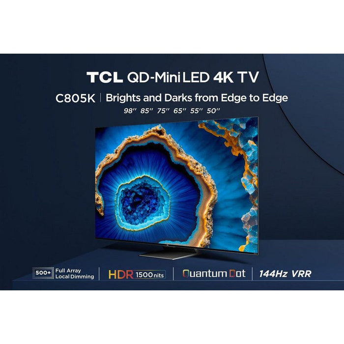 TCL 98C805K 98" Mini LED QLED Tv-northXsouth Ireland