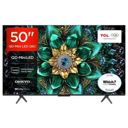 TCL 50Q6C 50" Mini LED 4K Smart TV