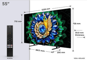 TCL 55A400M-UK 55" QD-MINI LED TV