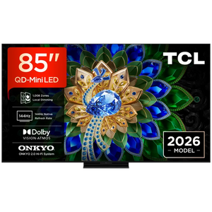 TCL 85A400U-UK 85" QD-MINI LED TV - Black