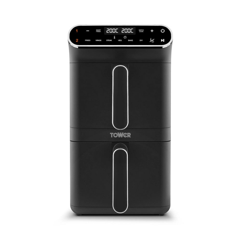 Tower Vortx 11L Dual Stack Air Fryer - Black