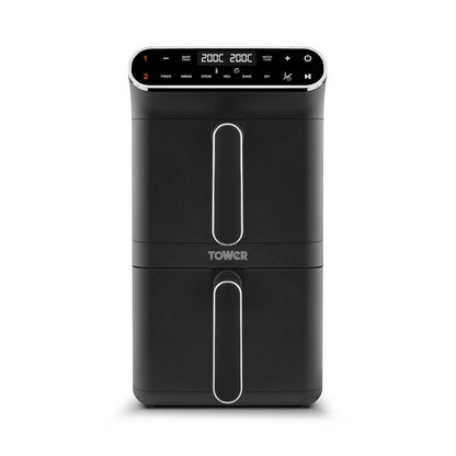 Tower Vortx 11L Dual Stack Air Fryer - Black