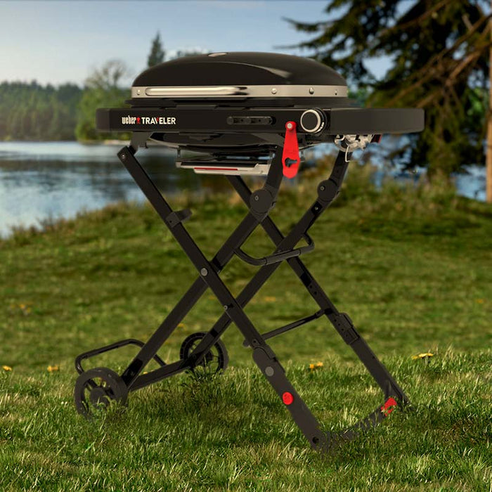 Weber Traveler Mini Portable Gas Barbecue-northXsouth Ireland