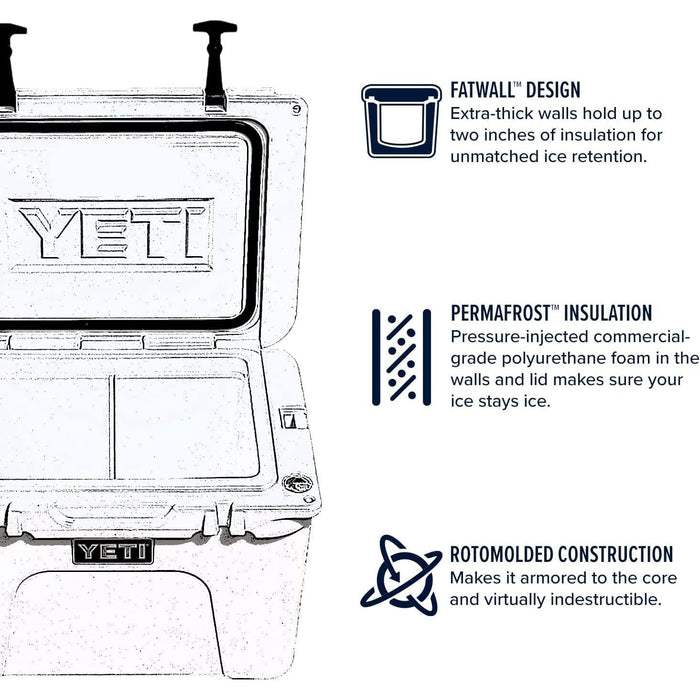 YETI Tundra 35 Cool Box Red-northXsouth Ireland