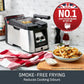 Tefal Duo Deep Fat Fryer - 1.2kg Stainless steel