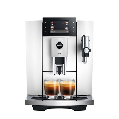 JURA E8 Piano White Automatic Coffee Machine – 15841