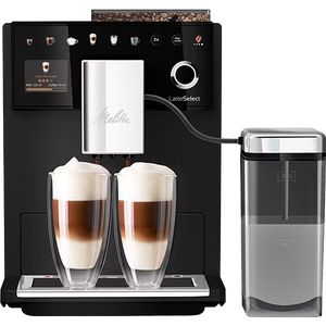 Melitta Latte Select Bean to Cup Coffee Machine Black