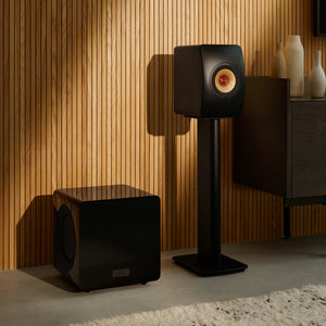 KEF KC92 Twin 9-Inch Force-Cancelling Subwoofer – Black Gloss