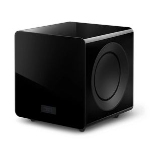 KEF KC92 Twin 9-Inch Force-Cancelling Subwoofer – Black Gloss