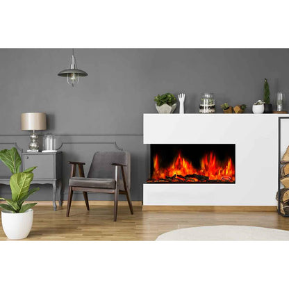 Stanley Argon 100cm Built-in Electric Fire 2/3 Sided