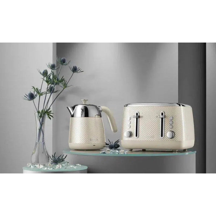 De'Longhi Luminosa Jug Kettle - White: KBL3001W - First Ireland